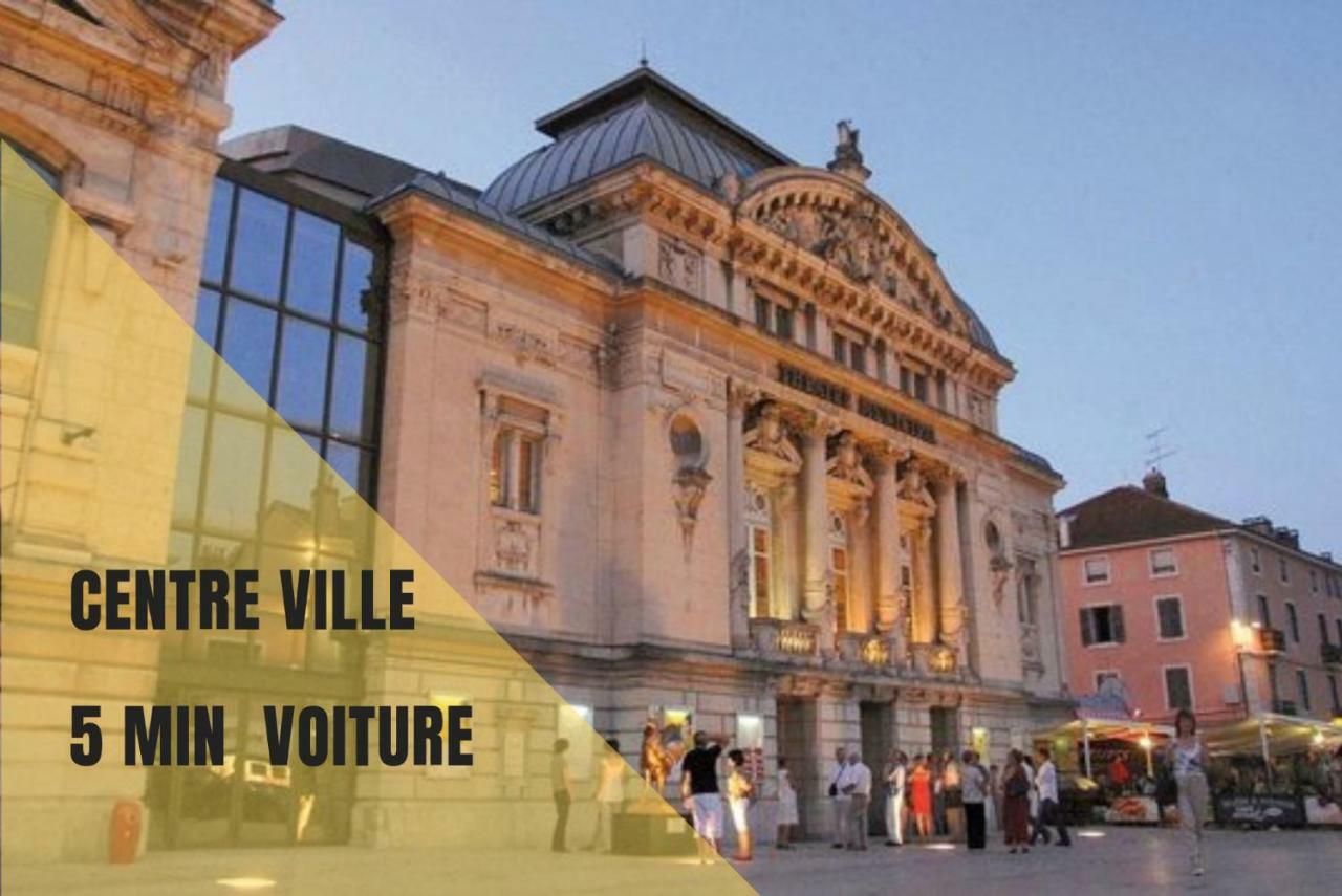 Legend- Parking Prive Gratuit- Terrasse Privee- Wifi - Convert - Alimentec Bourg-en-Bresse Buitenkant foto