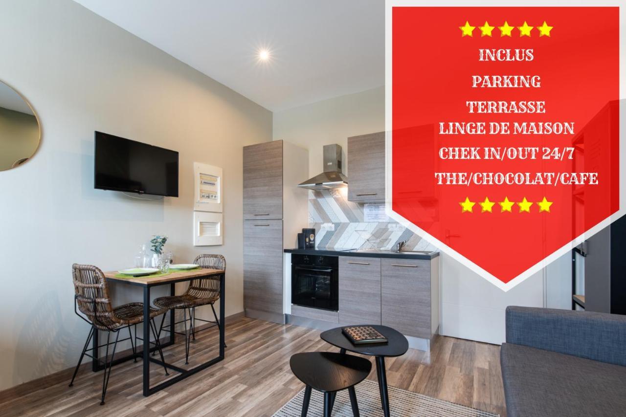 Legend- Parking Prive Gratuit- Terrasse Privee- Wifi - Convert - Alimentec Bourg-en-Bresse Buitenkant foto